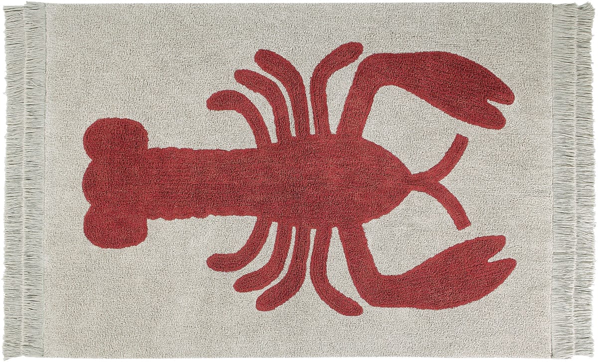 Lorena Canals Lobster Rug (6'7" x 4'7") - C-LOBSTER
