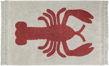 Lorena Canals Lobster Rug (6'7" x 4'7") - C-LOBSTER