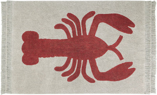 Lorena Canals Lobster Rug (6'7" x 4'7") - C-LOBSTER