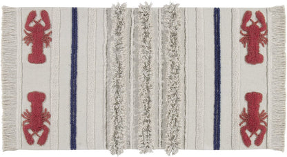 Lorena Canals Mini Lobster Rug (4'7" x 2'8") - C-MINILOB-XS