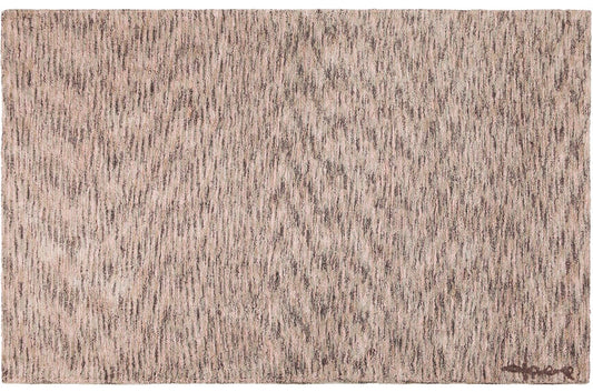 Lorena Canals Mix Rug, Nancy - Linen/Pink (3' x 5' 3") - C-MIX-S-NANCY