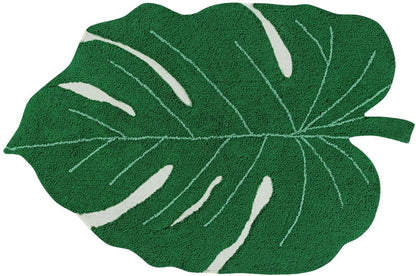 Lorena Canals Monstera Leaf Rug (4' x 5' 3'') - C-MONSTERA