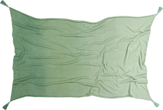 Lorena Canals Ombré Blanket - Green (4' x 6') - BLC-DE-GREEN-H