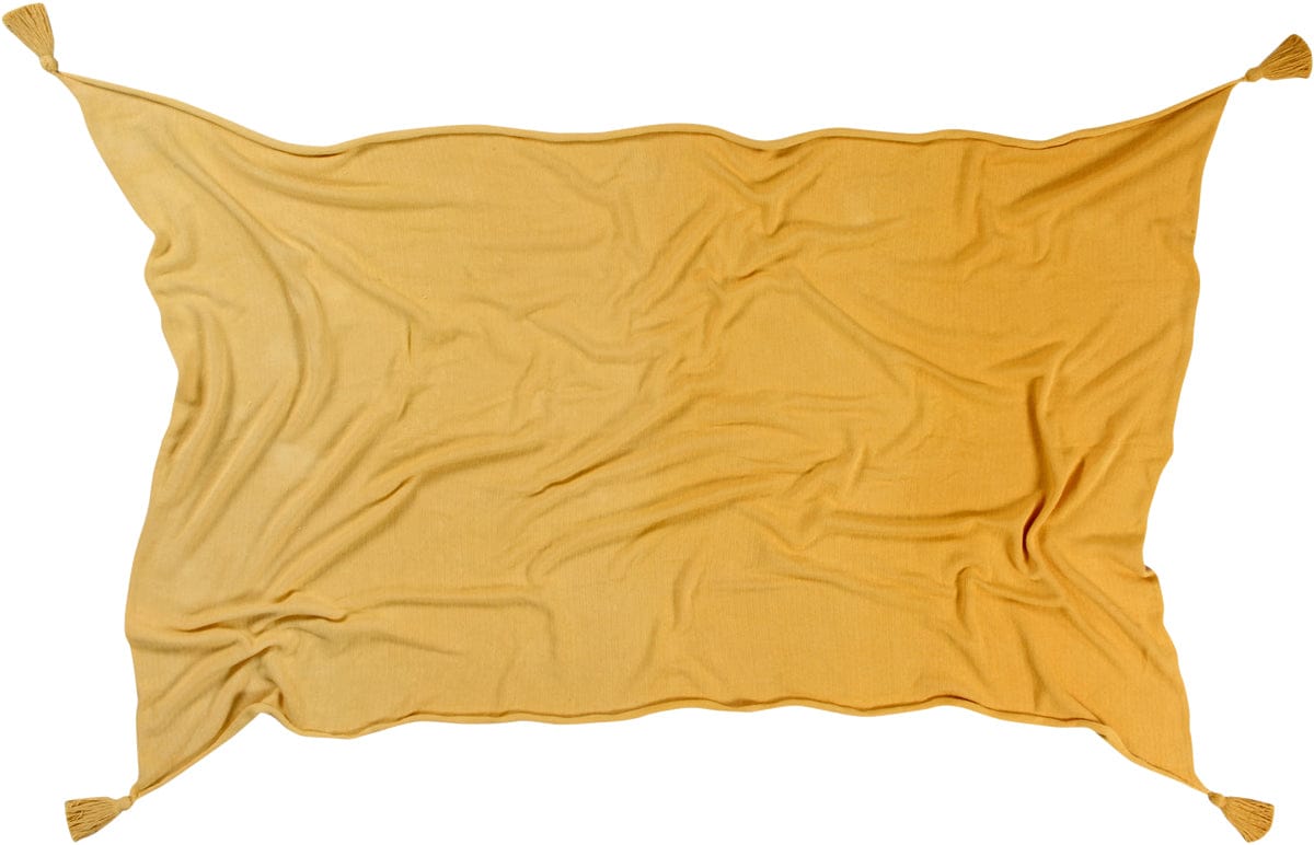 Lorena Canals Ombré Blanket - Mustard (4' x 6') - BLC-DE-MUST-H