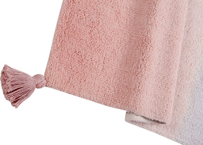 Lorena Canals Ombre Rug - Coral Pink/Lavender (4' x 5' 3") - C-DE-PL