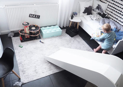 Lorena Canals Ombre Rug - Dark Grey (4' x 5' 3") - C-DE-GREY