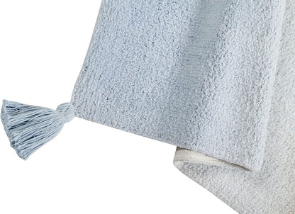 Lorena Canals Ombre Rug - Grey/Baby Blue (4' x 5' 3") - C-DE-BL