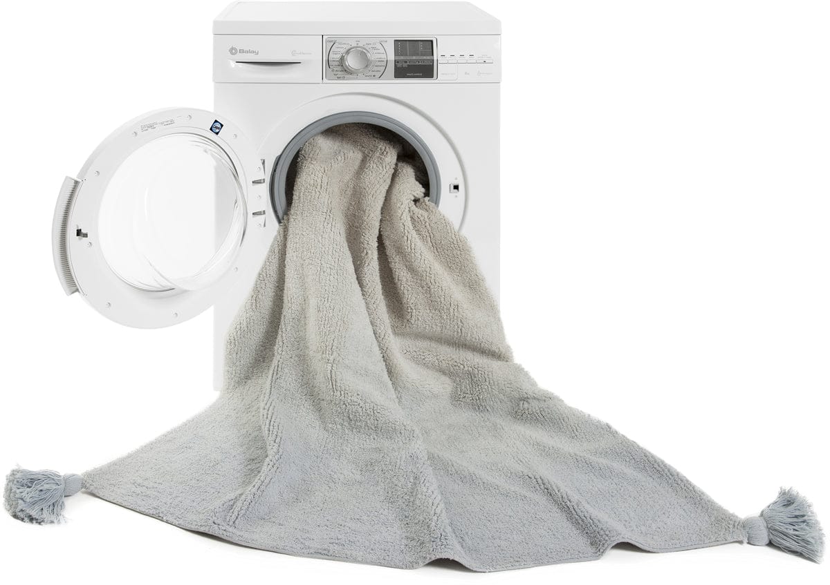 Lorena Canals Ombre Rug - Grey/Baby Blue (4' x 5' 3") - C-DE-BL