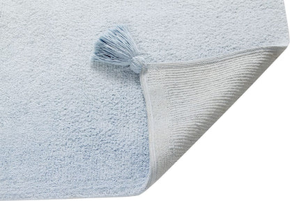 Lorena Canals Ombre Rug - Grey/Baby Blue (4' x 5' 3") - C-DE-BL