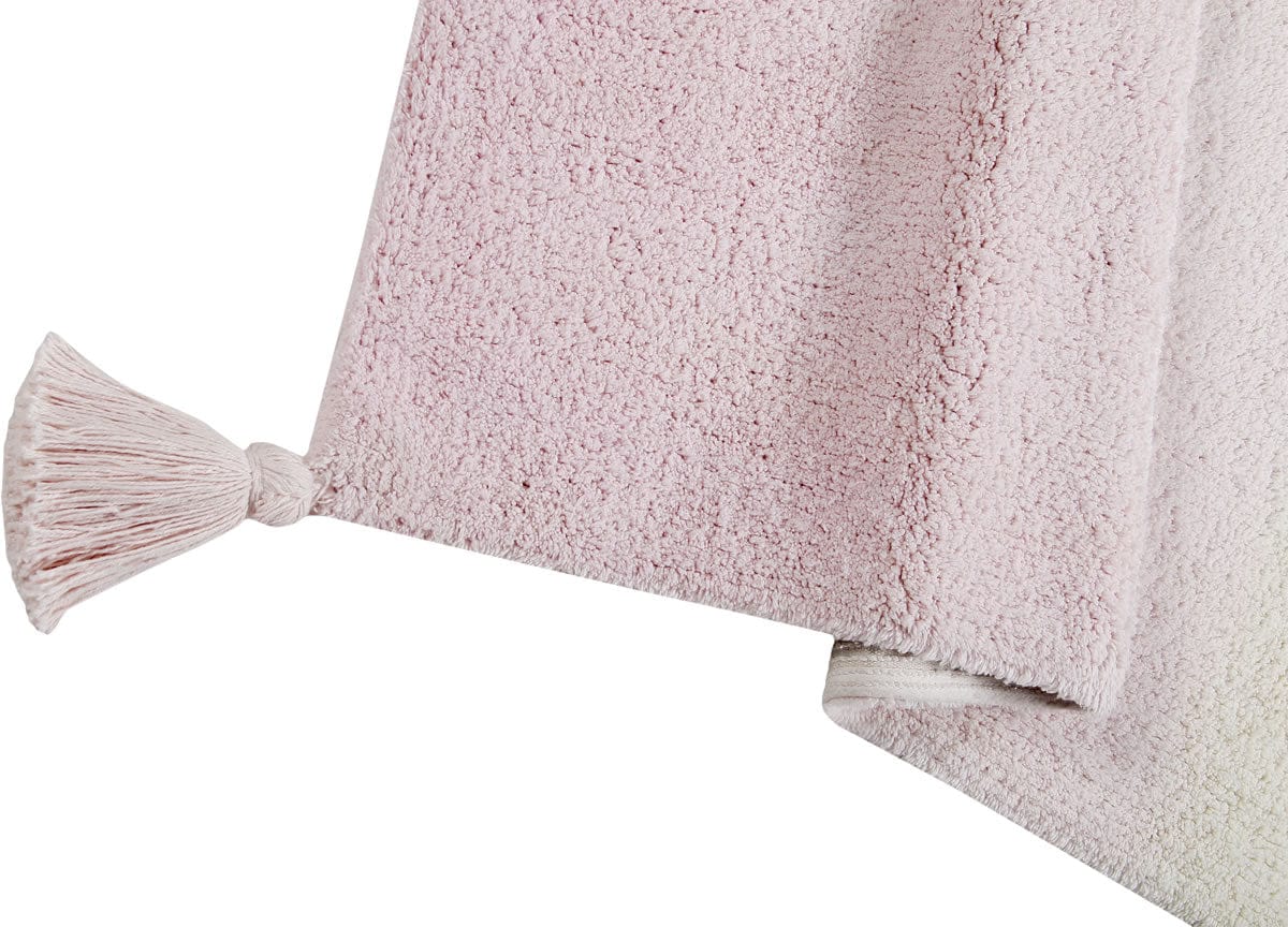 Lorena Canals Ombre Rug - Vanilla/Soft Pink (4' x 5' 3") - C-DE-VP