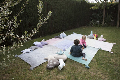 Lorena Canals Ombre Rug - Vanilla/Soft Pink (4' x 5' 3") - C-DE-VP