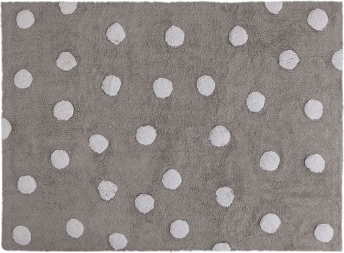 Lorena Canals Polka Dots Rug - Grey (4' x 5' 3") - C-00005