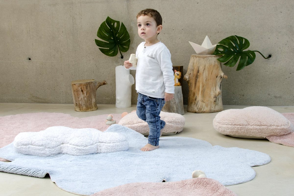 Lorena Canals Puffy Rug - Dream Blue (5' 3'' x 6') - C-PUFFY-DREAM