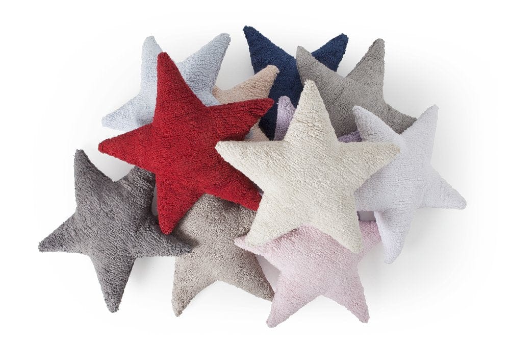 Lorena Canals Star Cushion - Linen (1'9" x 1'9") - SC-ST-LI