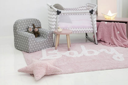 Lorena Canals Star Cushion - Pink (1'9" x 1'9") - SC-ST-PK