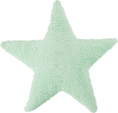 Lorena Canals Star Cushion - Soft Mint (1'9" x 1'9") - SC-ST-SM