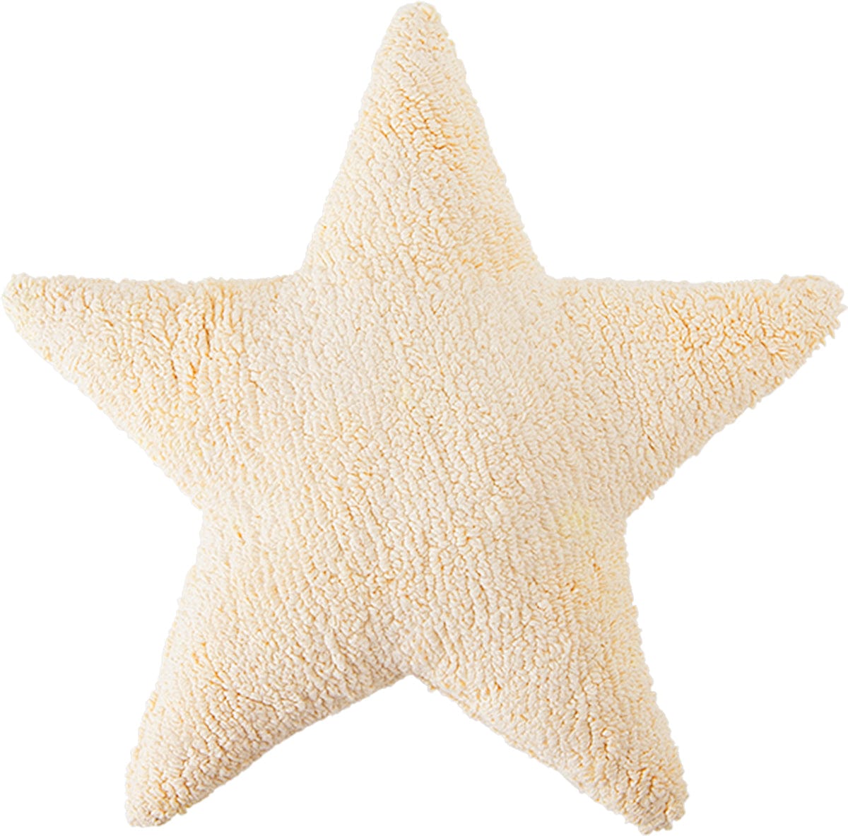 Lorena Canals Star Cushion - Vanilla (1'9" x 1'9") - SC-ST-V