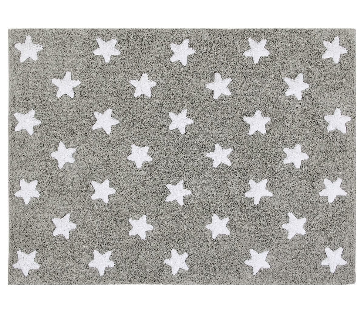 Lorena Canals Stars Rug - Grey (4' x 5' 3") - C-G-SW