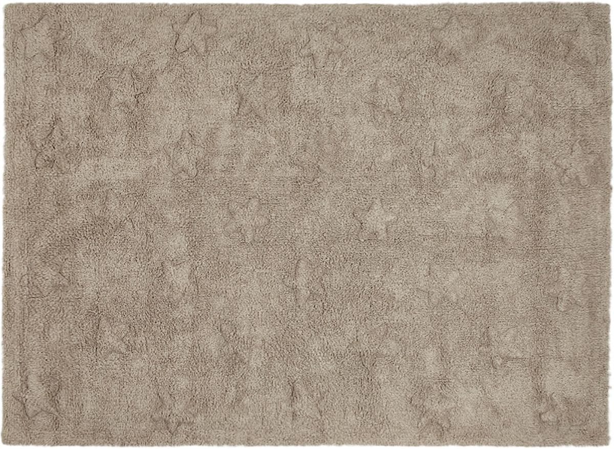 Lorena Canals Stars Rug - Linen (4' x 5' 3") - C-L-SLL