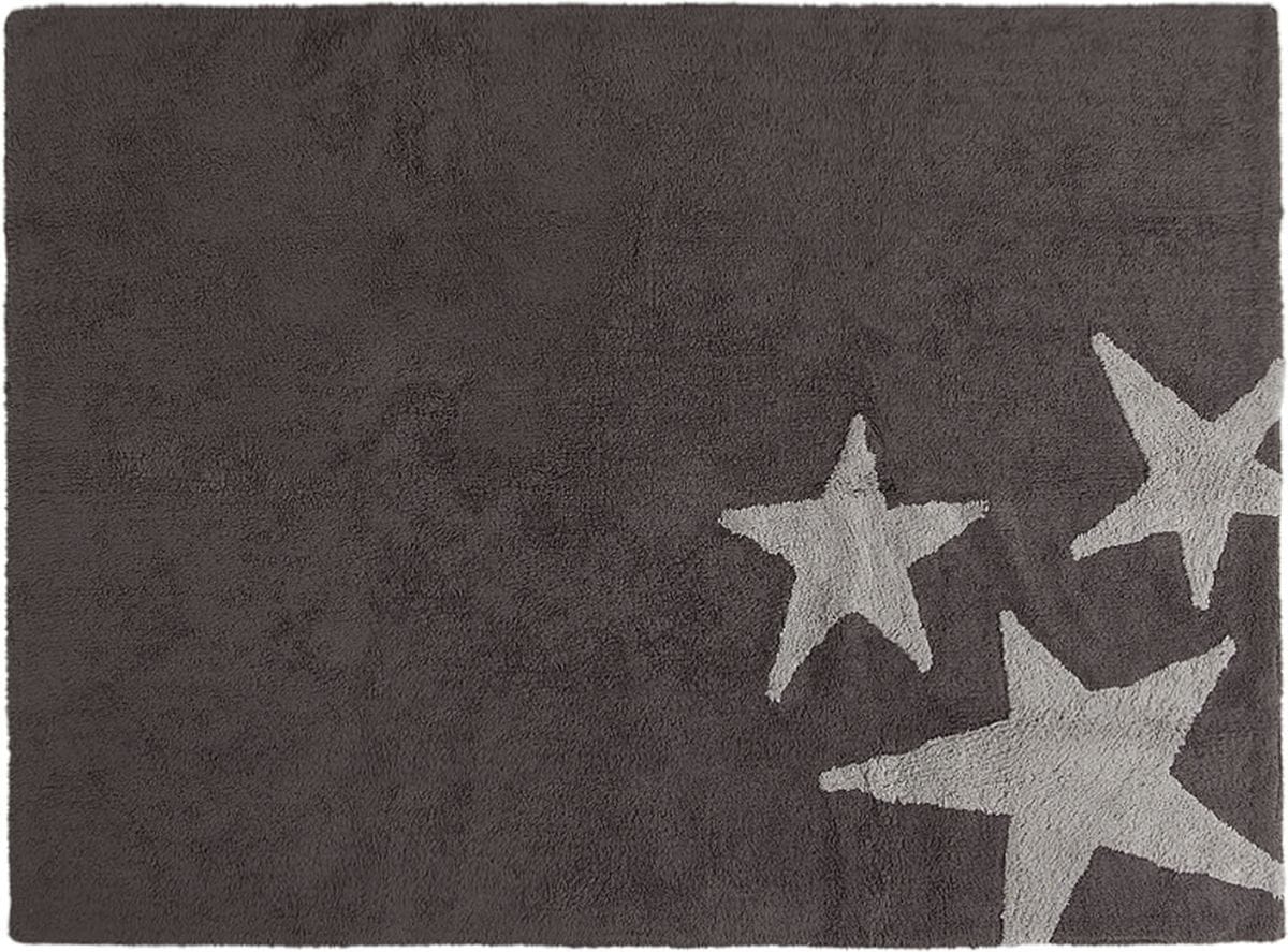 Lorena Canals Three Stars Linen Rug - Grey (4' x 5' 3") - C-TE-GG