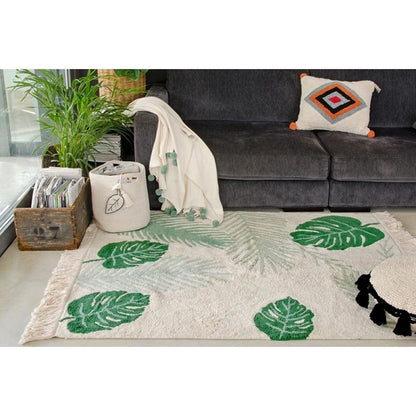 Lorena Canals Tropical Rug - Green (4' 7'' x 6' 7'') - C-TROP-GREEN