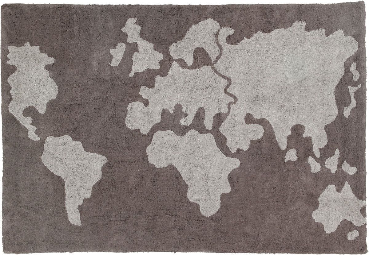 Lorena Canals World Map Rug (4' 8" x 6' 7") - C-MAP