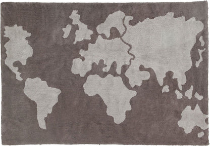 Lorena Canals World Map Rug (4' 8" x 6' 7") - C-MAP