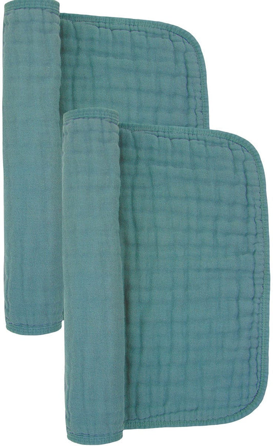 Lou Lou & Company Cloud Muslin Burp Cloth, 2 Pack - Balsam - 20981