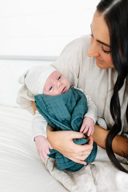 Lou Lou & Company Cloud Muslin Burp Cloth, 2 Pack - Balsam - 20981