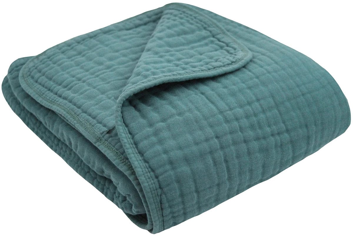 Lou Lou & Company Cloud Muslin Quilt - Balsam, Large - 20991