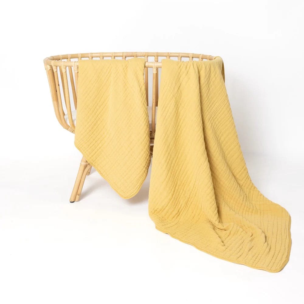 Lou Lou & Company Cloud Muslin Quilt - Honey, Small - 20996