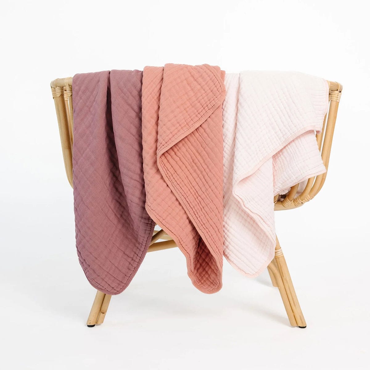 Lou Lou & Company Cloud Muslin Quilt - Rose, Small - 20998