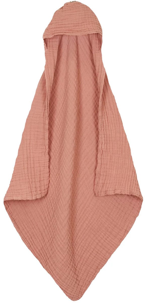 Lou Lou & Company Infant Hooded Bath Towel - Rose - 23678