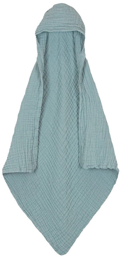 Lou Lou & Company Infant Hooded Bath Towel - Steel - 23679