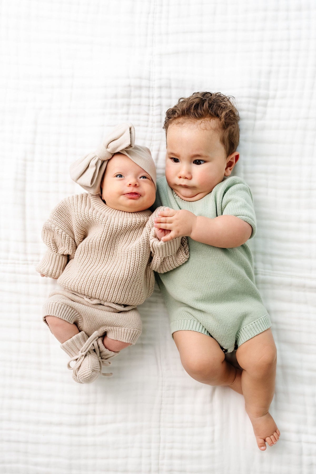 Lou Lou & Company Knit Headband - Tan