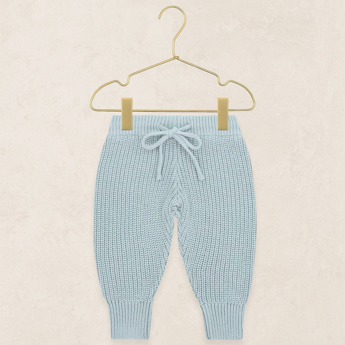 Lou Lou & Company Knit Jogger Pant - Steele, 6-12 Month