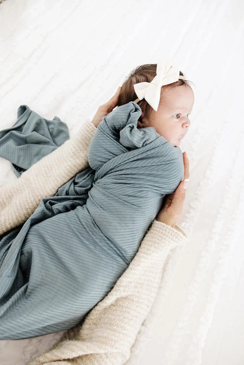 Lou Lou & Company Swaddle Blanket - Ford Ribbed - 13549