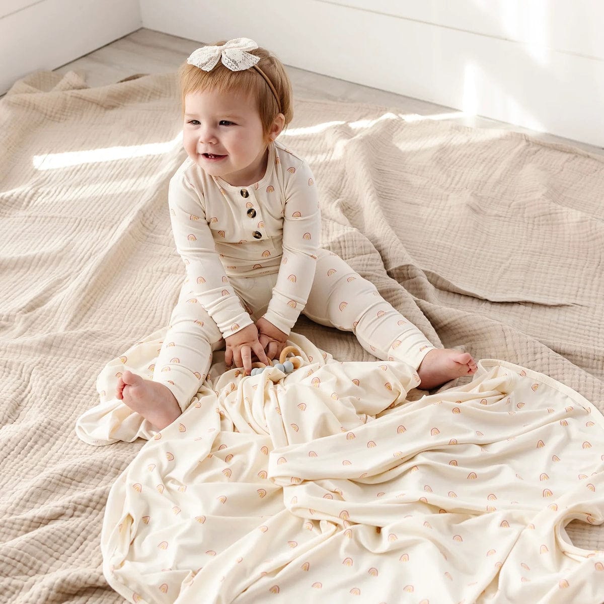 Lou Lou & Company Swaddle Blanket - Roxy - 11077