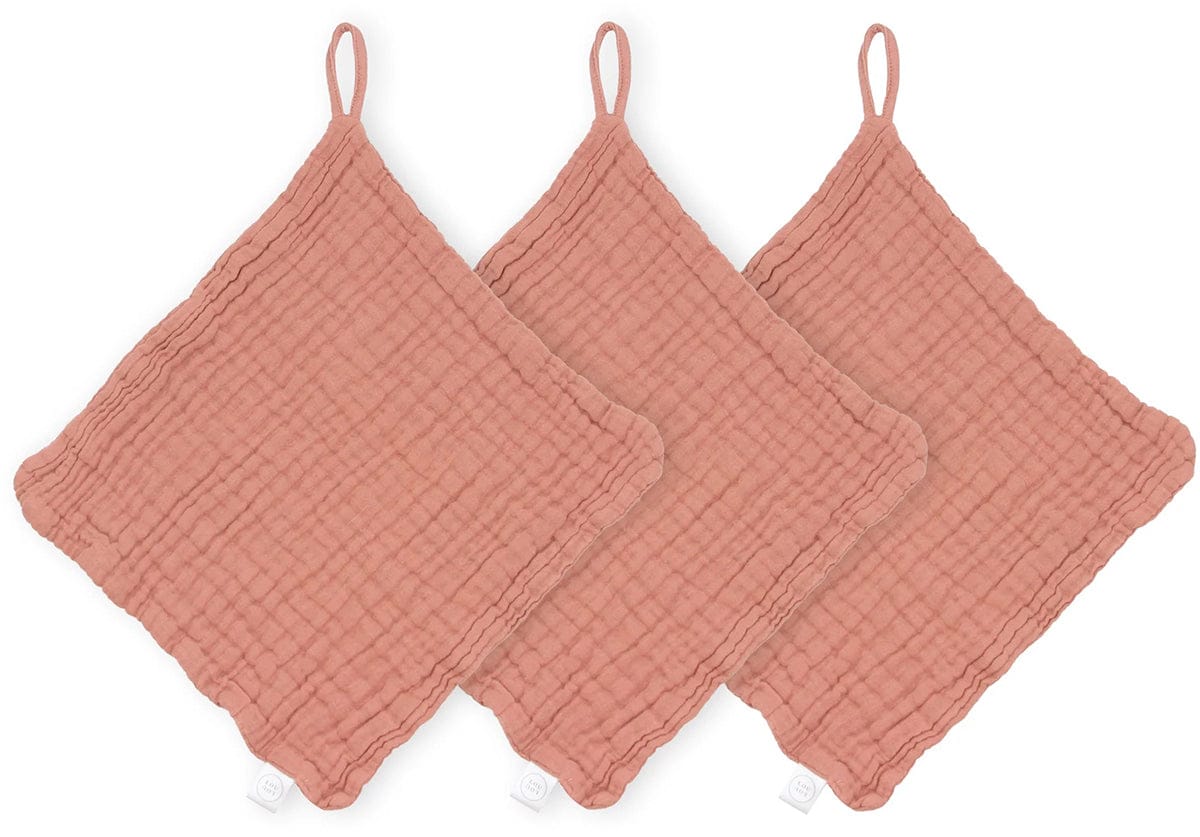 Lou Lou & Company Washcloth, 3 Pack - Rose - 23709