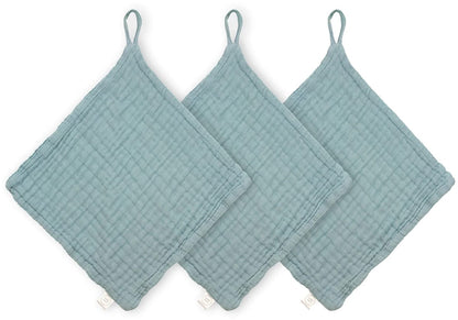 Lou Lou & Company Washcloth, 3 Pack - Steel - 23710