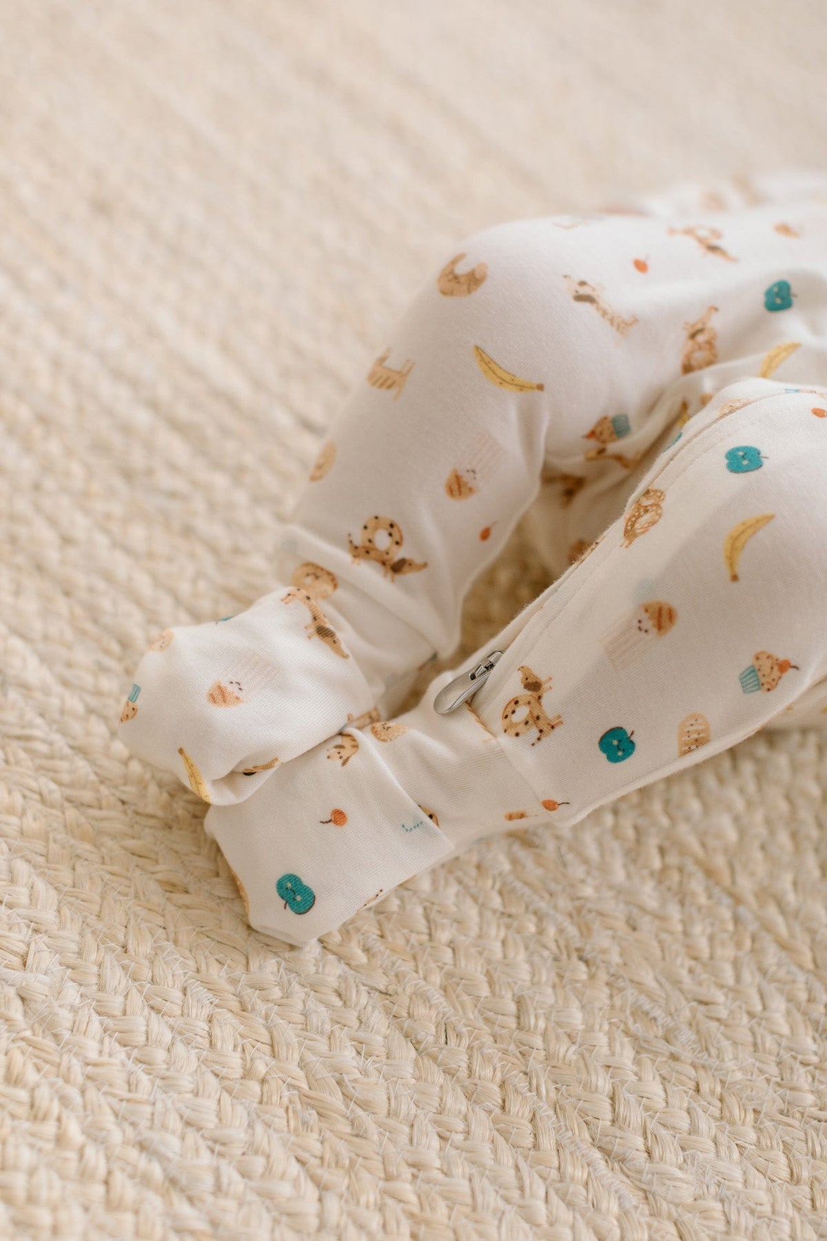 Loulou Lollipop Baby Sleeper in TENCEL™ Lyocell - French Breakfast, 12-18 M - Image 4