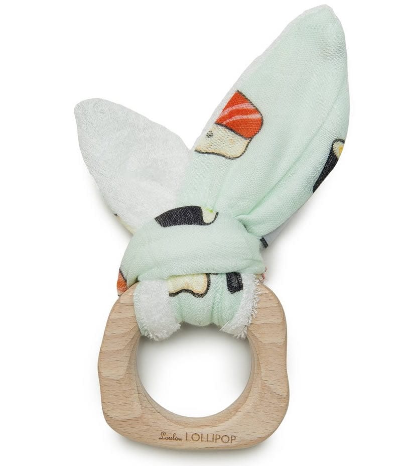 Loulou Lollipop Bunny Ear Teether - Sushi - BETSUSHI