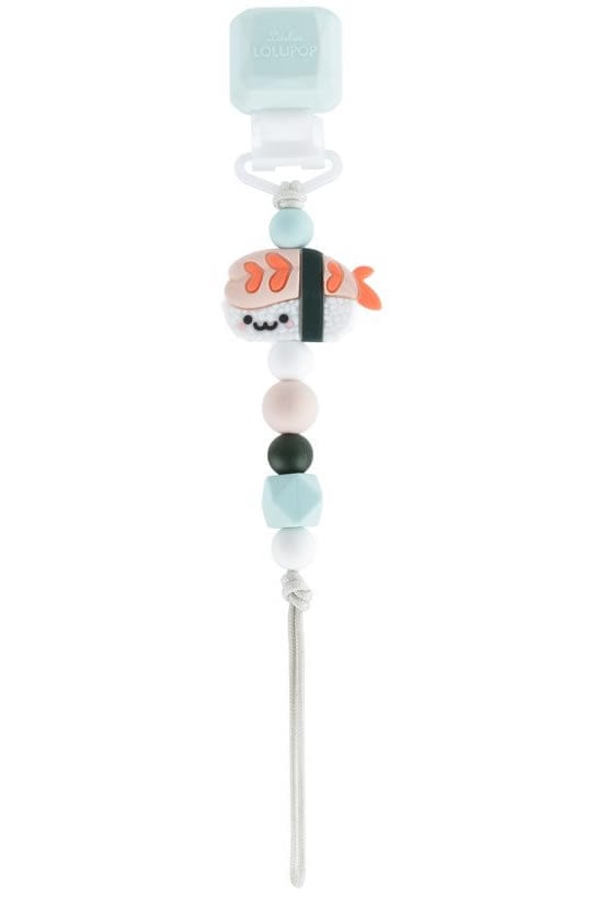 Loulou Lollipop Darling Pacifier Clip - Ebi - DCLIPEBI