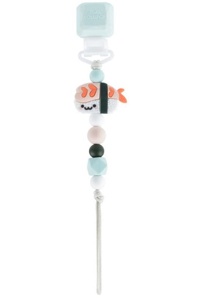 Loulou Lollipop Darling Pacifier Clip - Ebi - DCLIPEBI
