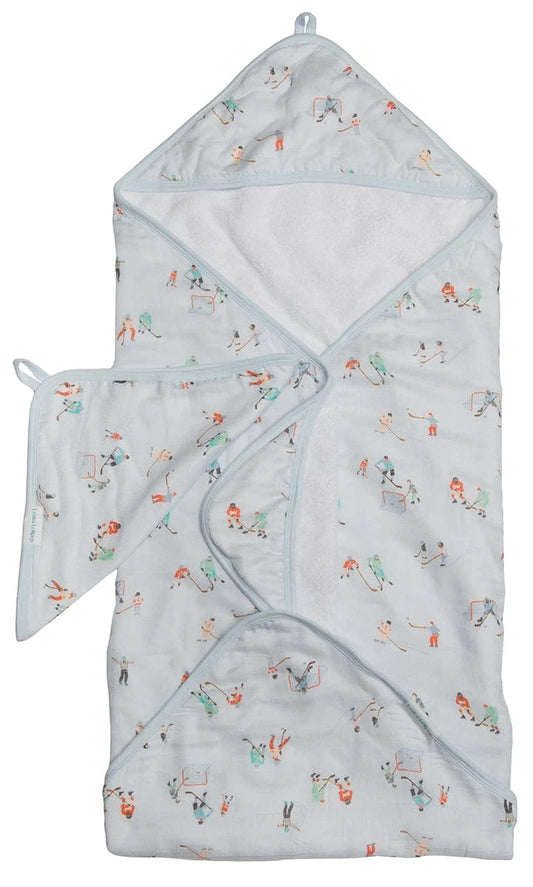 Loulou Lollipop Hooded Towel Set - Ice hockey - TWICH