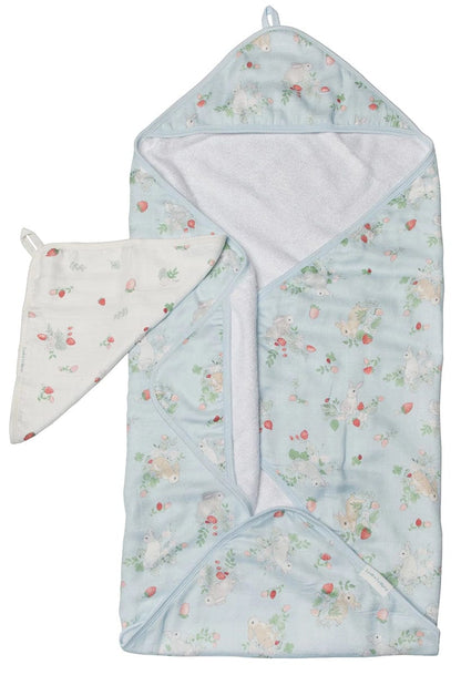 Loulou Lollipop Hooded Towel Set - Some Bunny Loves You - TWSBL