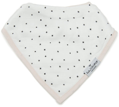 Loulou Lollipop Luxe Muslin Bandana Bib Set - Bunny Meadow - BIBBUNN