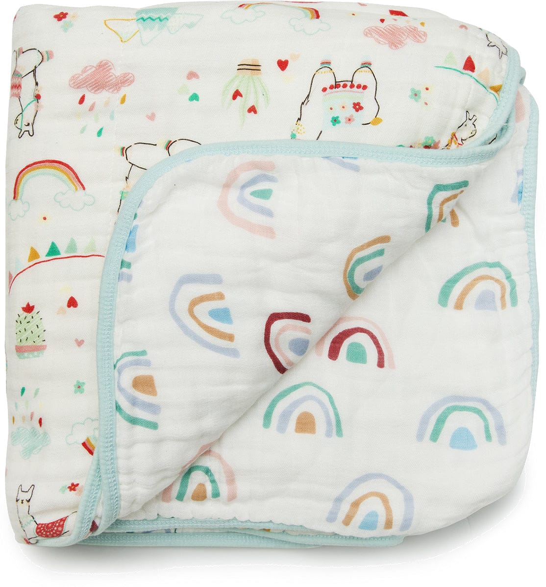 Loulou Lollipop Luxe Muslin Quilt - Llama - QTLLAMA