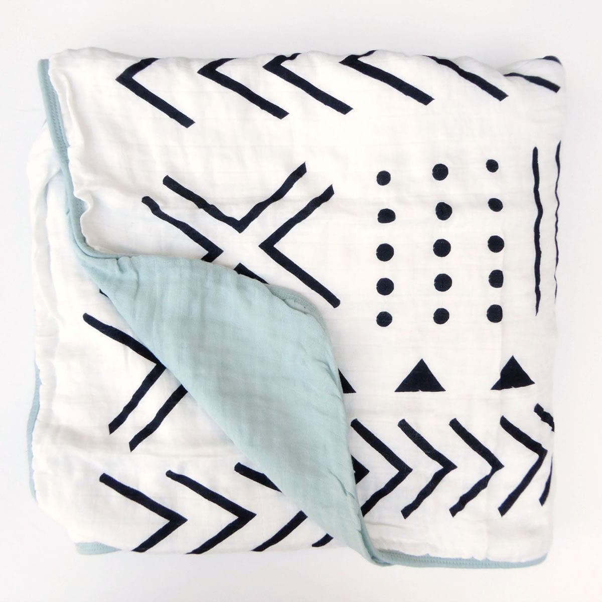 Loulou Lollipop Luxe Muslin Quilt - Mudcloth - QTMUD