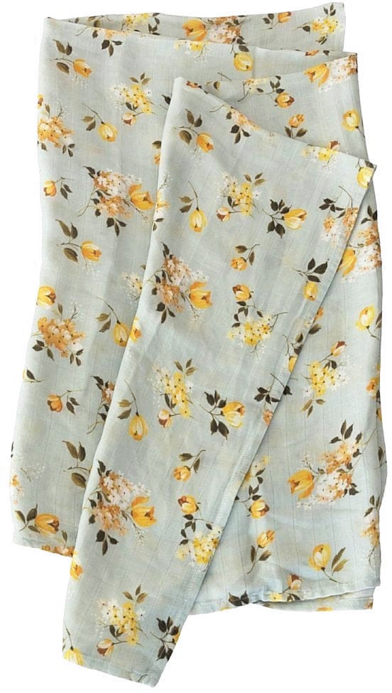 Loulou Lollipop Luxe Muslin Swaddle - Wild Rose - SWROSE